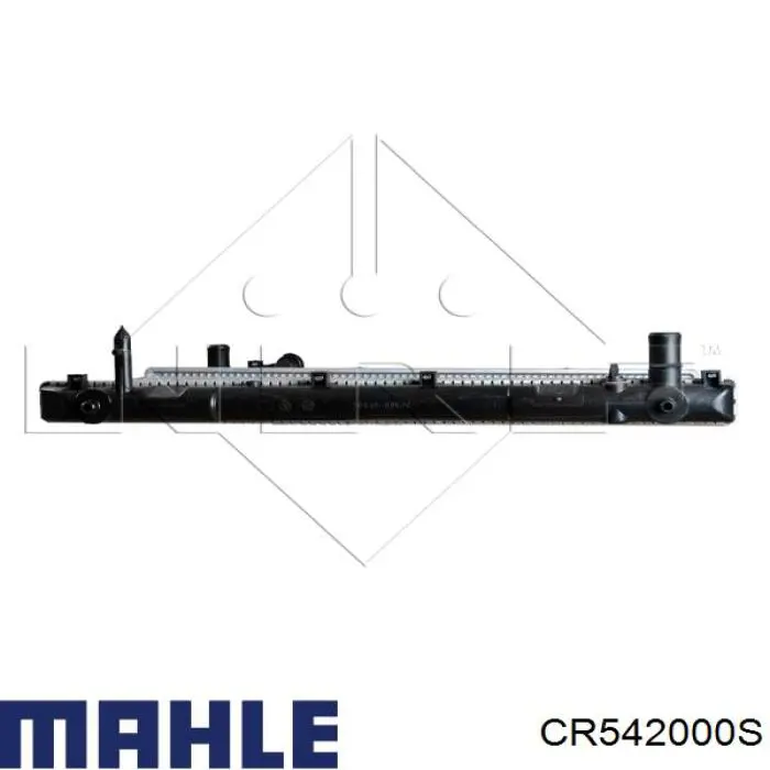 Radiador refrigeración del motor CR542000S Mahle Original
