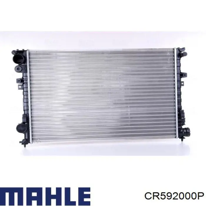 CR 592 000P Mahle Original радиатор