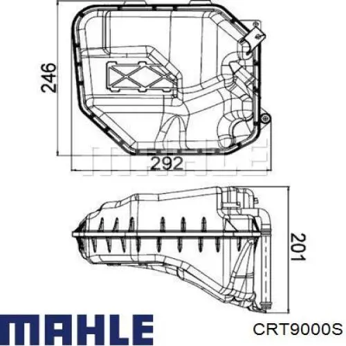 Бачок системы охлаждения CRT9000S Mahle Original