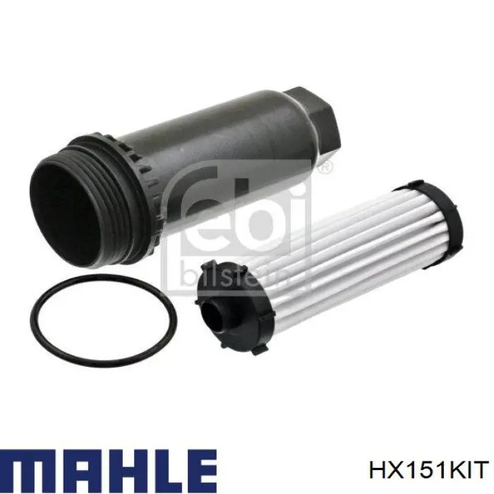 Filtro hidráulico, transmisión automática HX151KIT Mahle Original