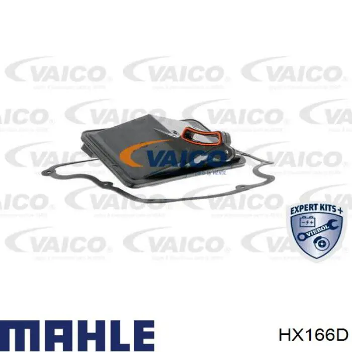 HX166D Mahle Original filtro da caixa automática de mudança