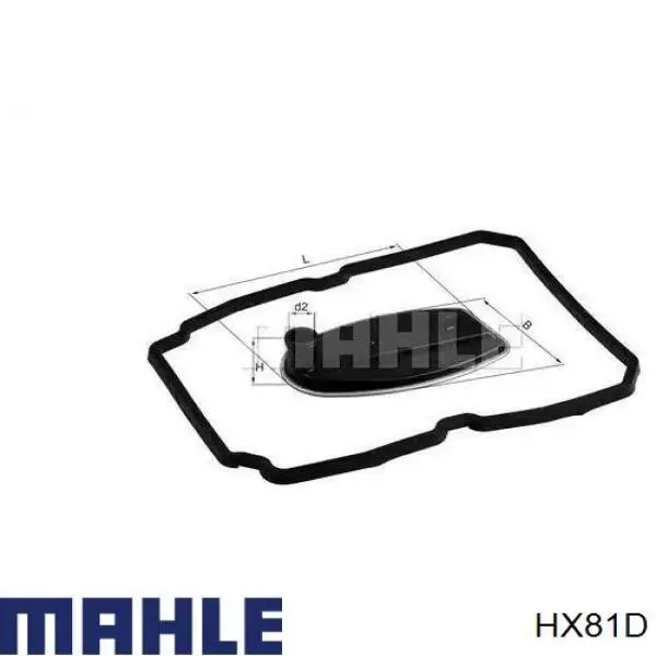 HX81D Mahle Original фильтр акпп