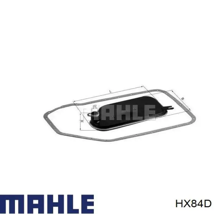 HX84D Mahle Original фильтр акпп