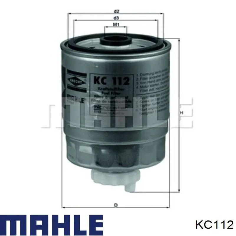 Фильтр топлива KC112 MAHLE