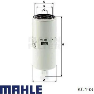 Фильтр топлива KC193 MAHLE