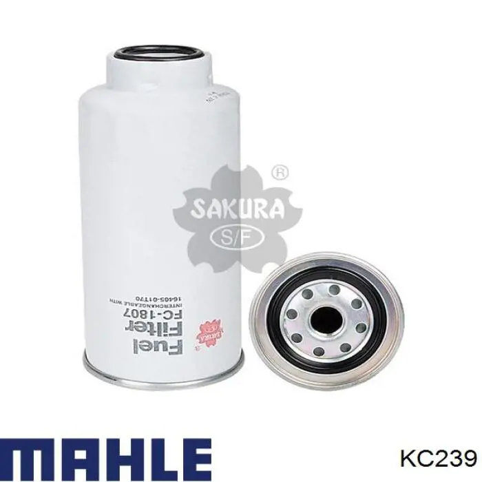Filtro combustible KC239 Mahle Original