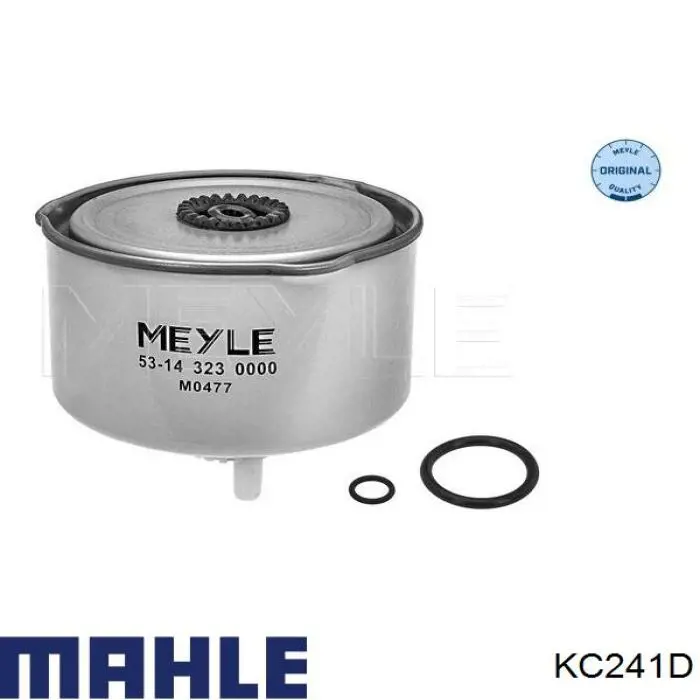 KC241D Mahle Original filtro de combustível