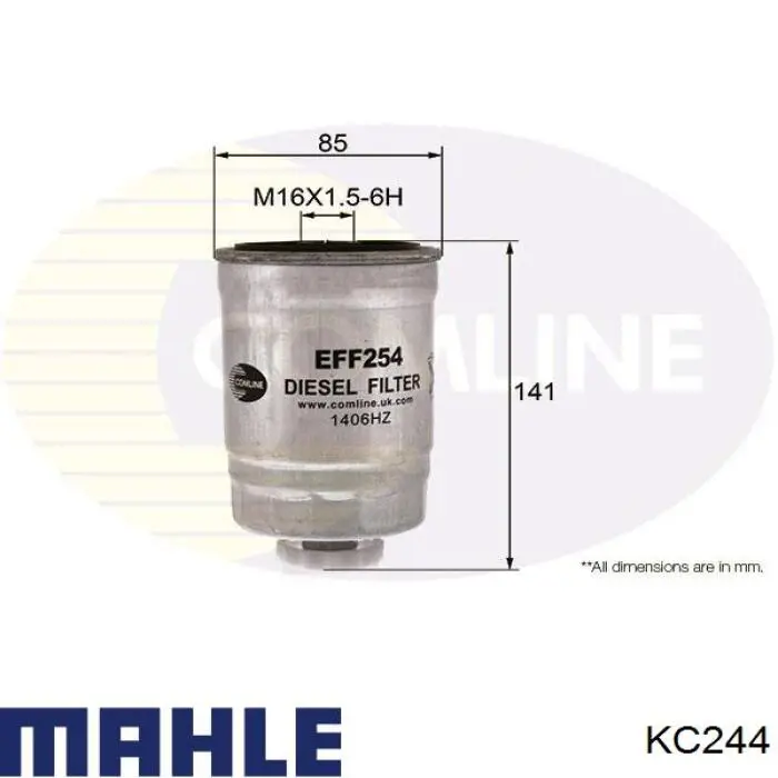 Купить KC244 Mahle Original Фильтр-отстойник топлива грубой очистки