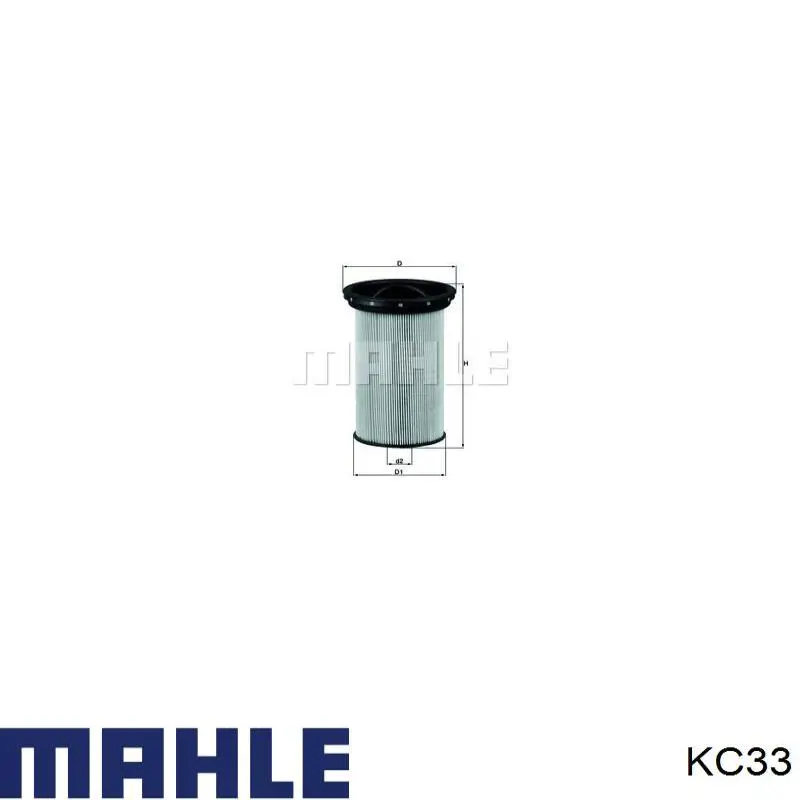 Купить KC33 Mahle Original Фильтр-отстойник топлива грубой очистки
