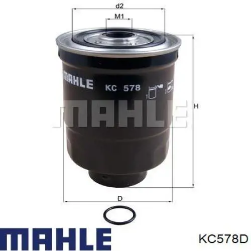 KC578D Mahle Original filtro de combustível