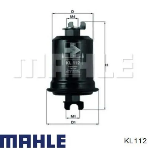 KL112 Mahle Original топливный фильтр