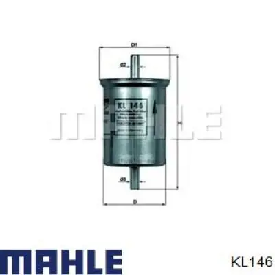 Топливный фильтр KL146 Mahle Original