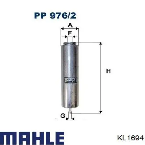 KL1694 Mahle Original Фильтр топлива