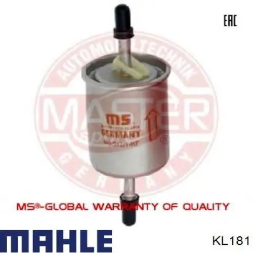 Топливный фильтр KL181 Mahle Original