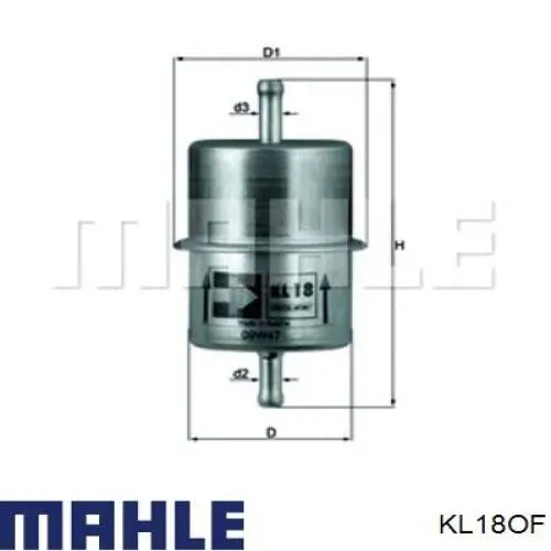 KL18OF Mahle Original топливный фильтр