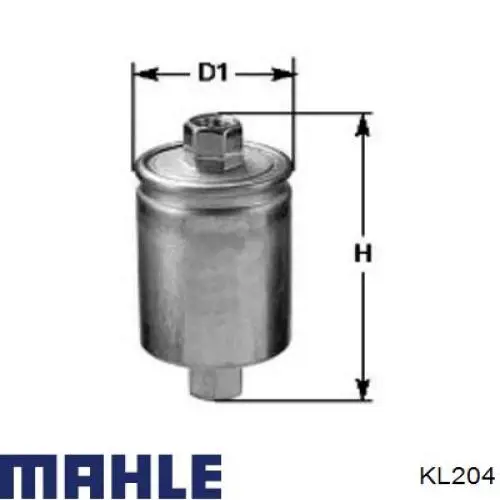 KL204 Mahle Original топливный фильтр
