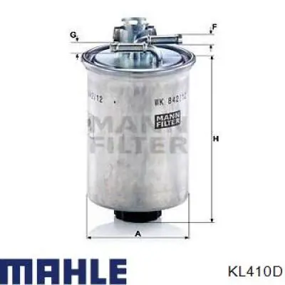 Купить KL410D Mahle Original Фильтр-отстойник топлива грубой очистки