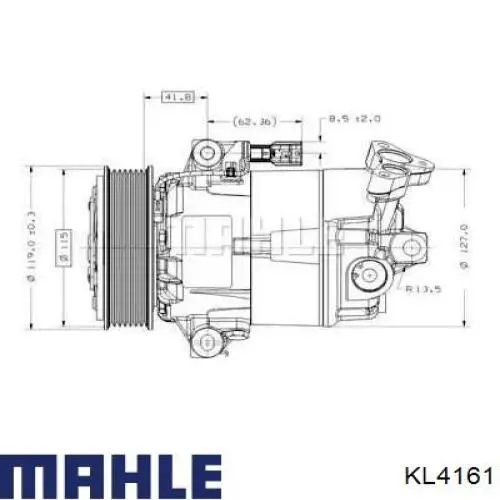 Купить KL4161 Mahle Original Фильтр-отстойник топлива грубой очистки