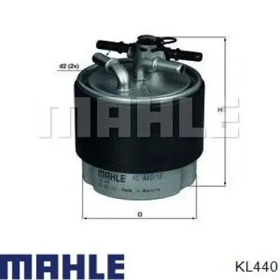 KL440 Mahle Original топливный фильтр