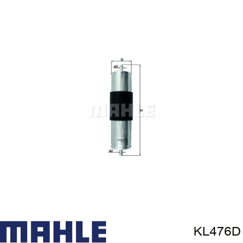 KL476D Mahle Original Фильтр топлива