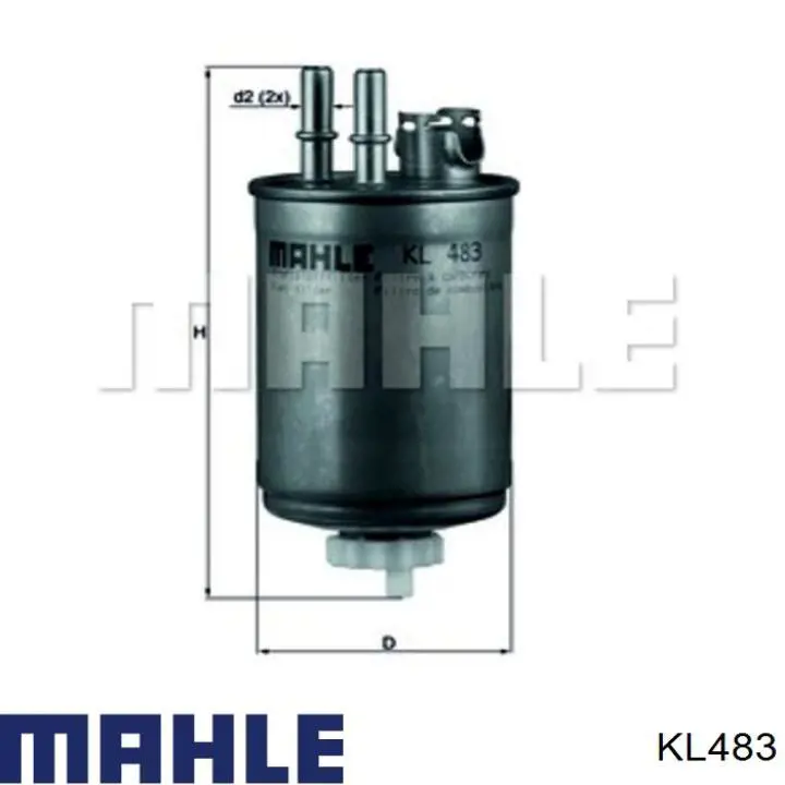 KL483 Mahle Original топливный фильтр