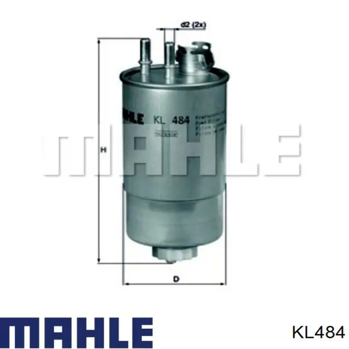 KL484 Mahle Original топливный фильтр