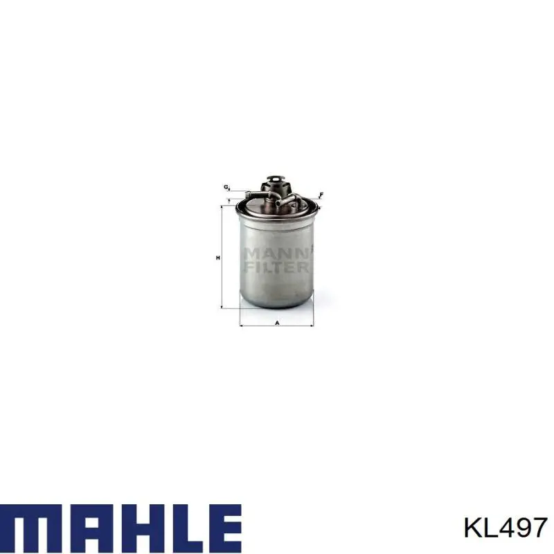 KL497 Mahle Original Фильтр топлива