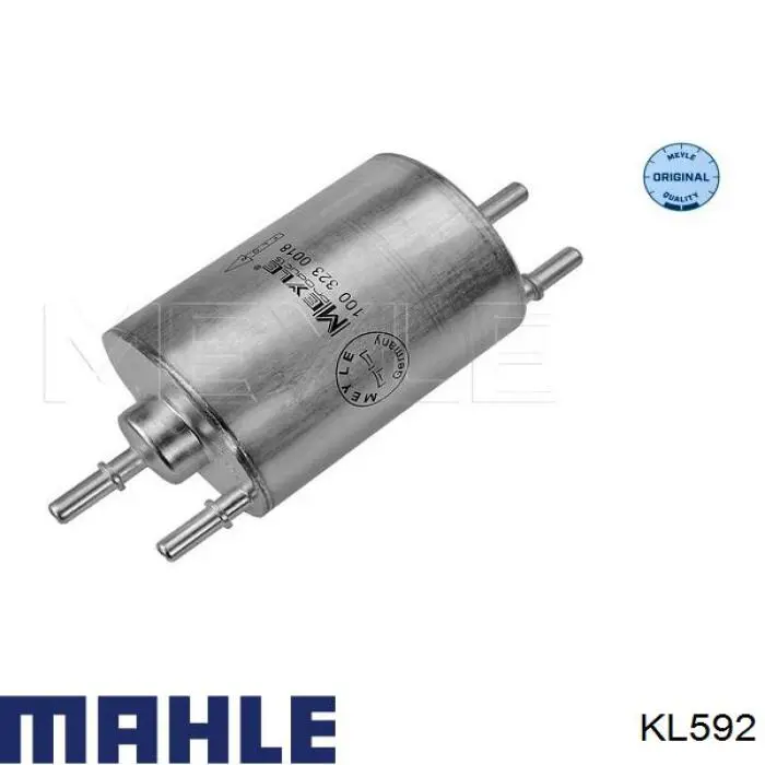 Фильтр тонкой очистки топлива Mahle Original KL592 цена, от 29.74 USD