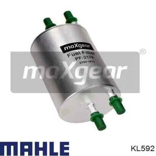 Filtro combustible KL592 Mahle Original