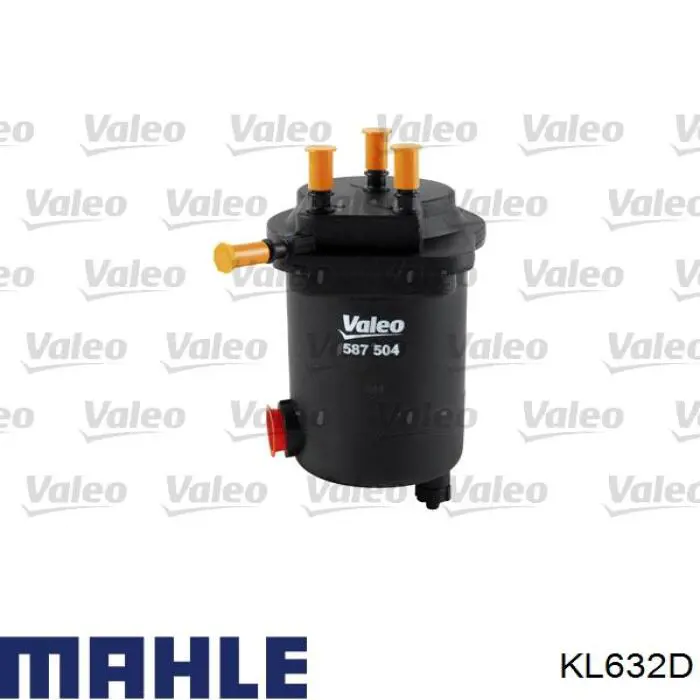 Топливный фильтр KL632D Mahle Original