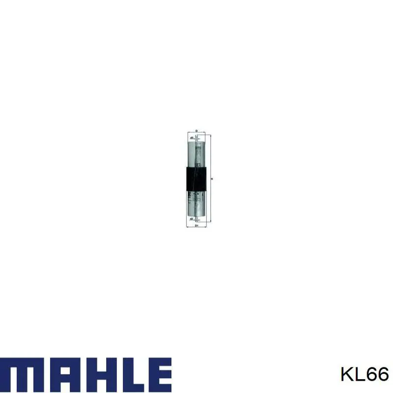 Купить KL66 Mahle Original Фильтр-отстойник топлива грубой очистки