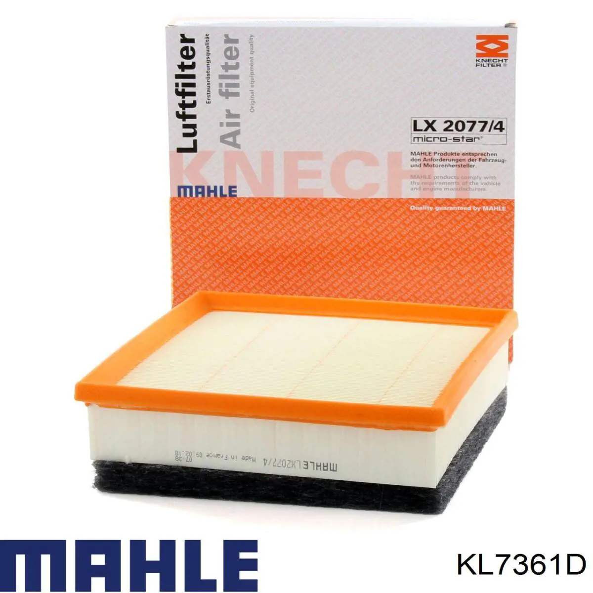 Фильтр тонкой очистки топлива Mahle Original KL7361D цена, от 29.62 USD