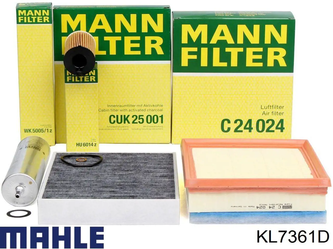 Купить KL7361D Mahle Original Фильтр-отстойник топлива грубой очистки