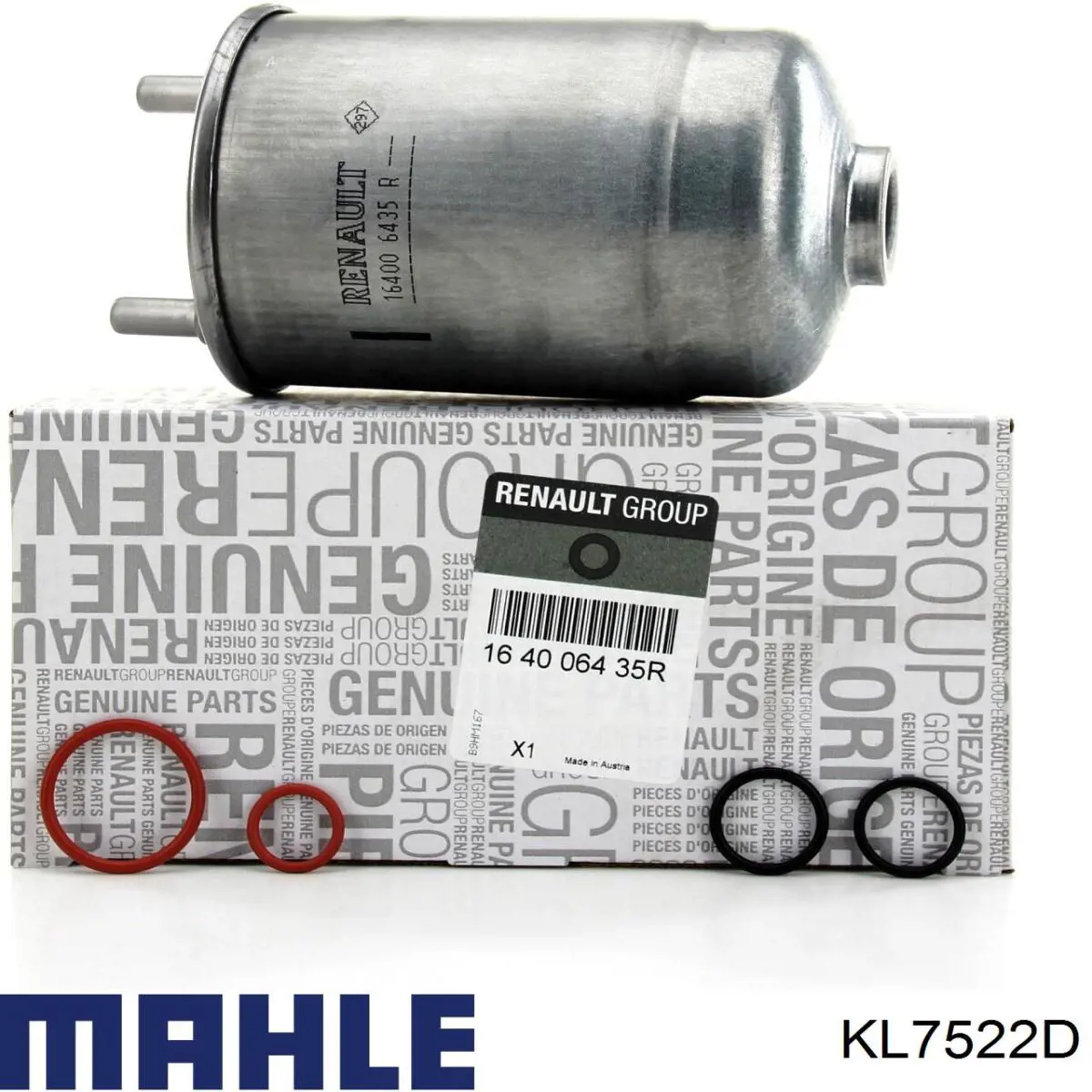 Filtro combustible KL7522D Mahle Original