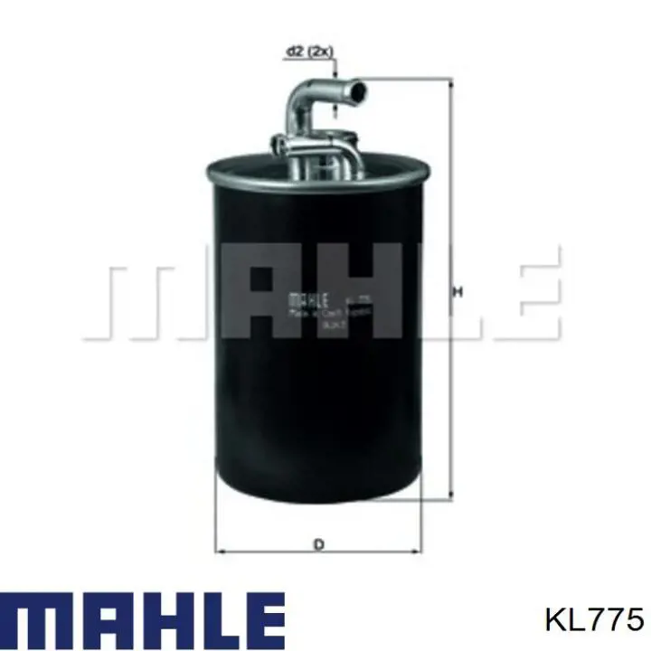 Топливный фильтр KL775 Mahle Original