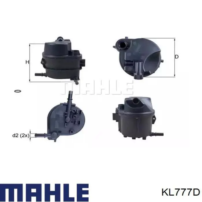 KL777D Mahle Original топливный фильтр