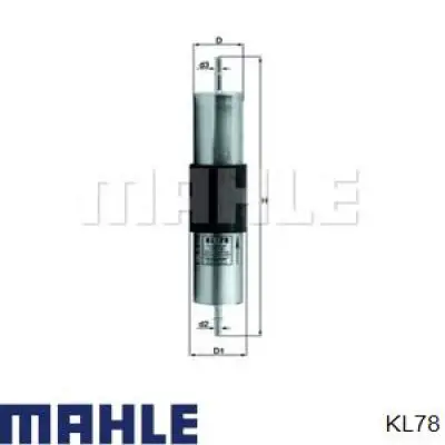 KL78 Mahle Original топливный фильтр