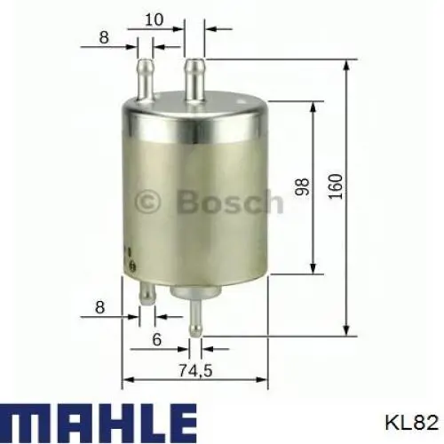 KL82 Mahle Original Фильтр топлива