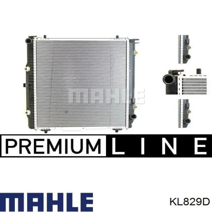 Топливный фильтр KL829D Mahle Original