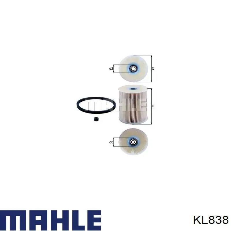 Купить KL838 Mahle Original Фильтр-отстойник топлива грубой очистки