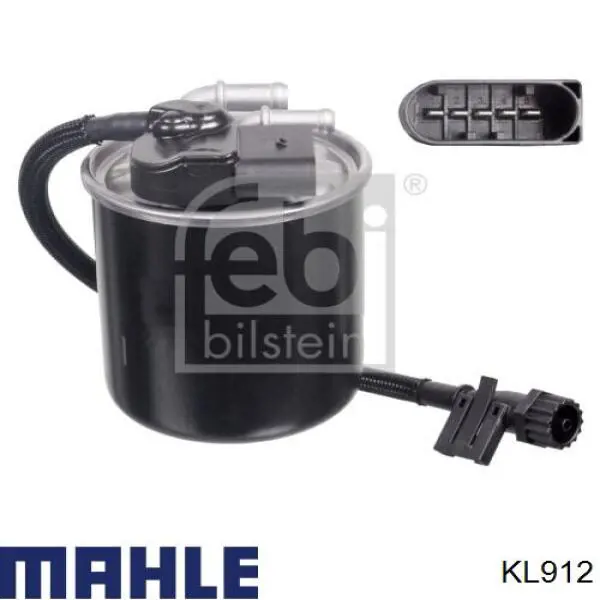 Фильтр топливный MAHLE KL912