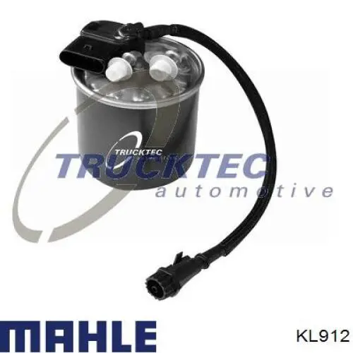Filtro combustible KL912 Mahle Original