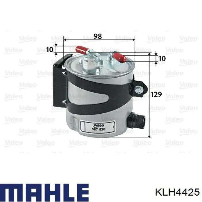 KLH4425 Mahle Original топливный фильтр