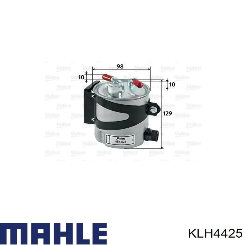Купить KLH4425 Mahle Original Фильтр-отстойник топлива грубой очистки