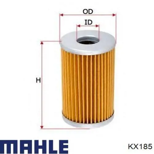 YM12910055650 Komatsu топливный фильтр