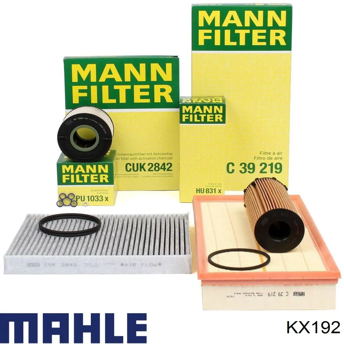 Фильтр тонкой очистки топлива Mahle Original KX192 цена, от 35.06 USD