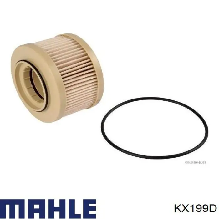 KX199D Mahle Original filtro de combustível