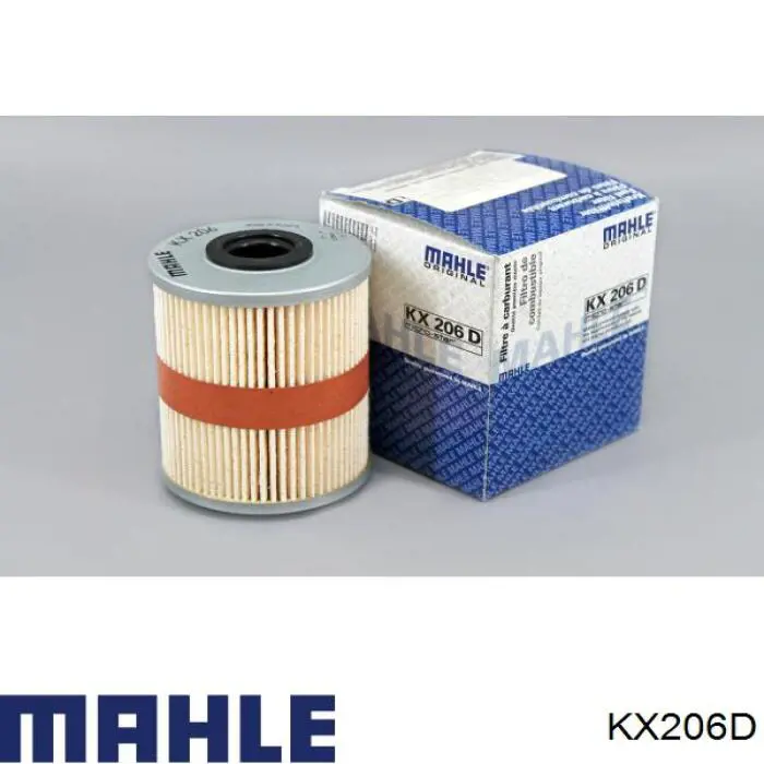 Топливный фильтр KX206D Mahle Original