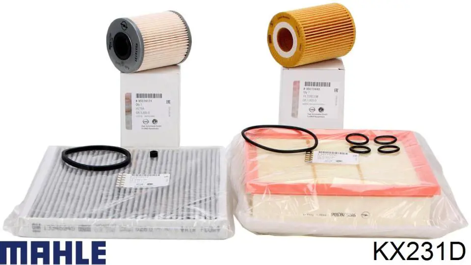 Купить KX231D Mahle Original Фильтр-отстойник топлива грубой очистки