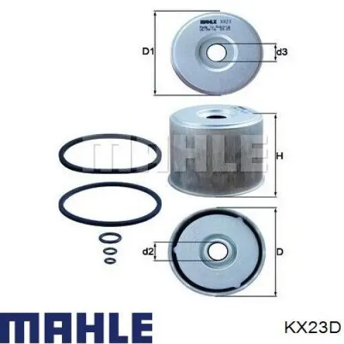 KX23D Mahle Original